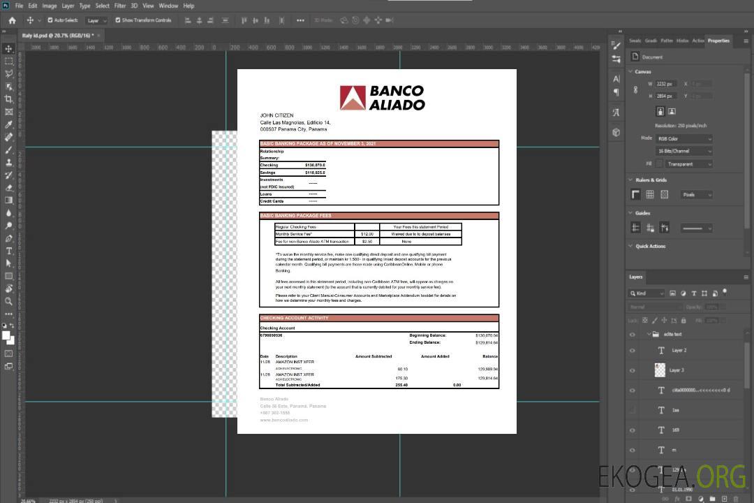 Panama Banco Aliado excel pdf template Panama Banco Aliado excel pdf template